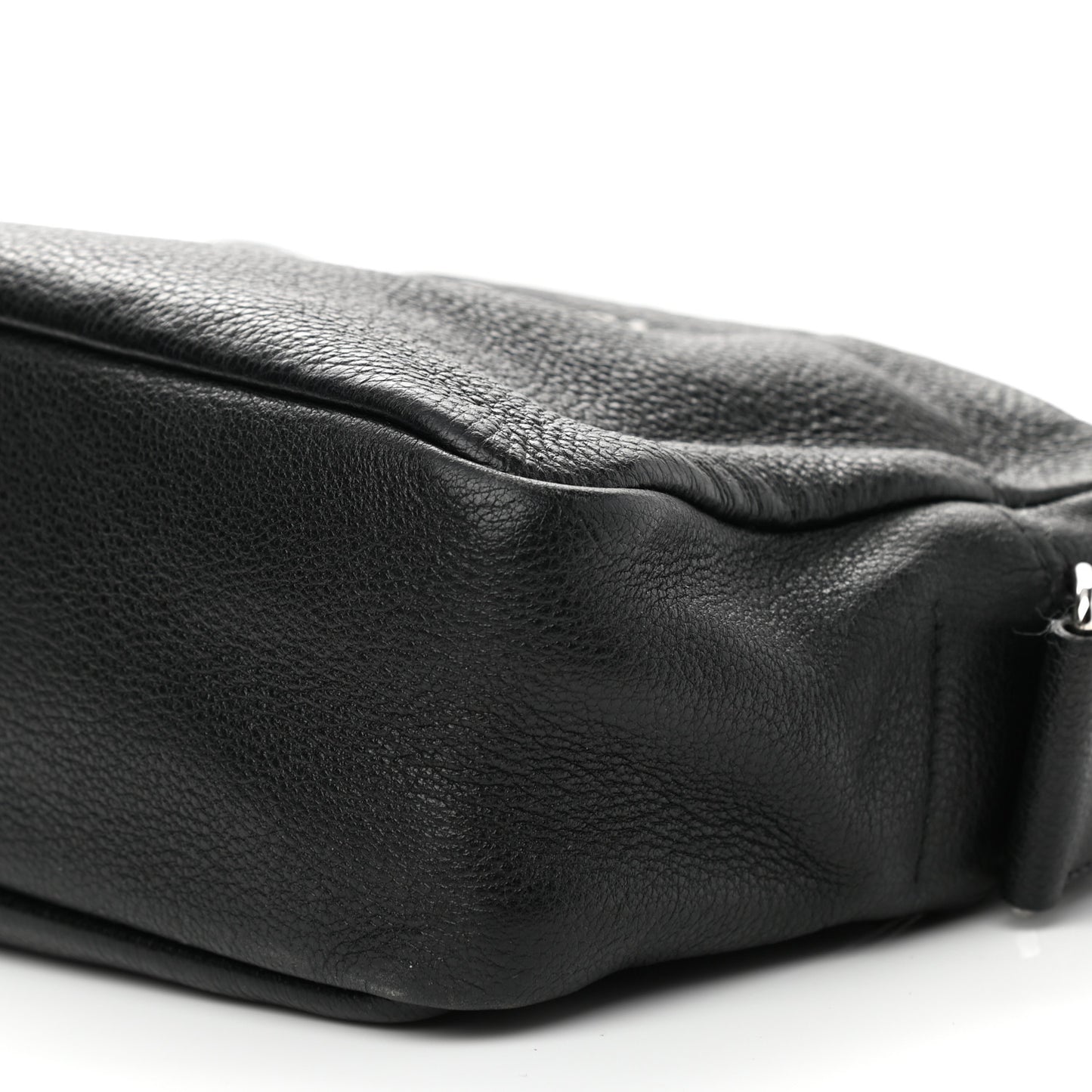 Vitello Daino Crossbody Black