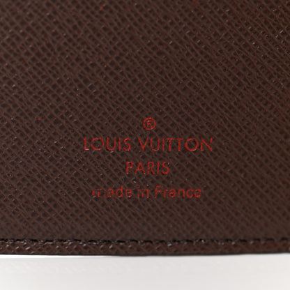 Louis Vuitton Damier Ebene Medium Ring Agenda Cover 6 of 7