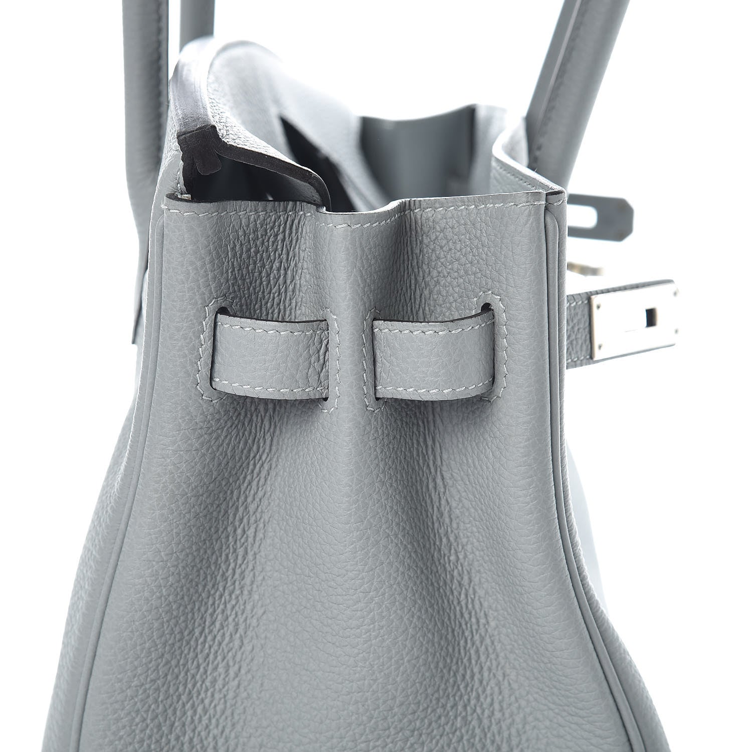 Hermes Togo Birkin 30 Bleu Glacier 11 of 38