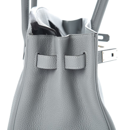 Hermes Togo Birkin 30 Bleu Glacier 11 of 38