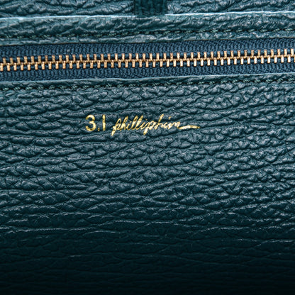 3.1 Phillip Lim 3.1 Textured Calfskin Large Pashli Satchel Jade 6 of 8