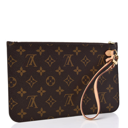 Louis Vuitton Monogram Neverfull MM GM Pochette 3 of 8