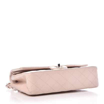 Chanel Lambskin Quilted Medium Double Flap Light Pink 4 of 9