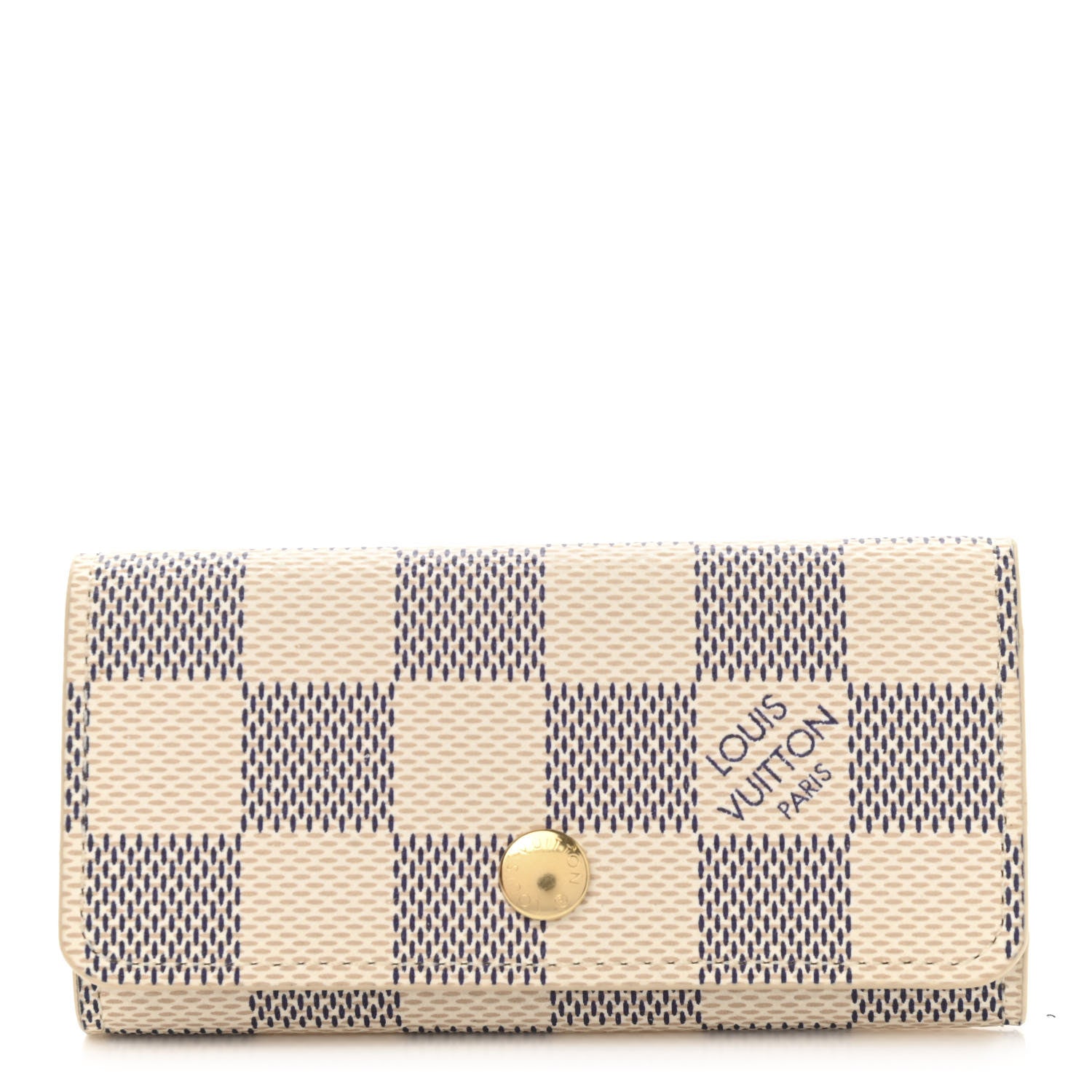 Louis Vuitton Damier Azur Multicles 4 Key Holder 1 of 8