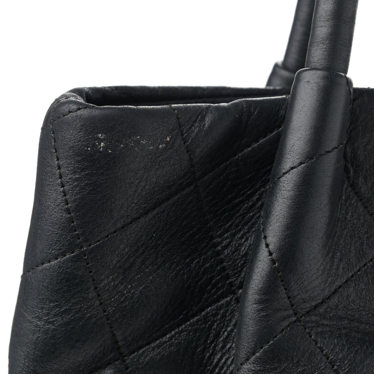 Chanel Calfskin Sloane Square Tote Black 12 of 14