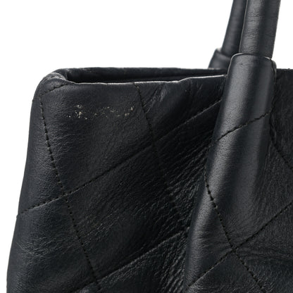 Chanel Calfskin Sloane Square Tote Black 12 of 14