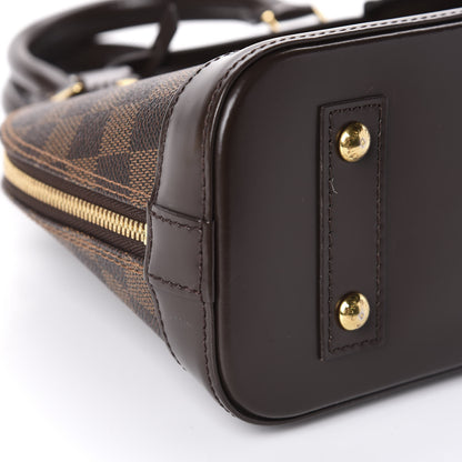 Louis Vuitton Damier Ebene Alma BB 7 of 11