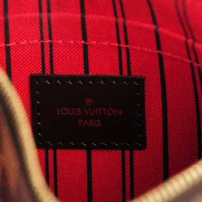 Louis Vuitton Damier Ebene Neverfull MM GM Pochette 6 of 9