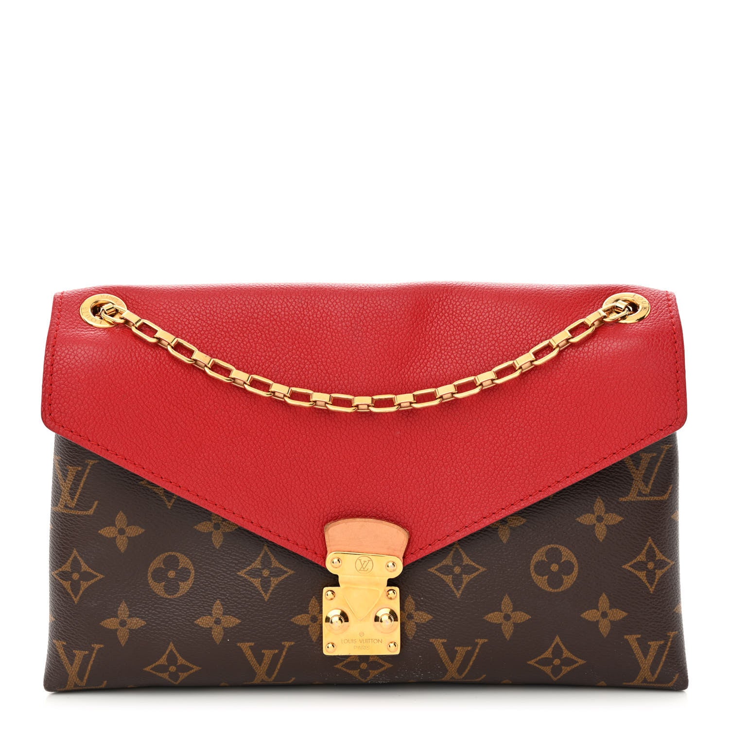 Louis Vuitton Monogram Pallas Chain Cherry 1 of 13