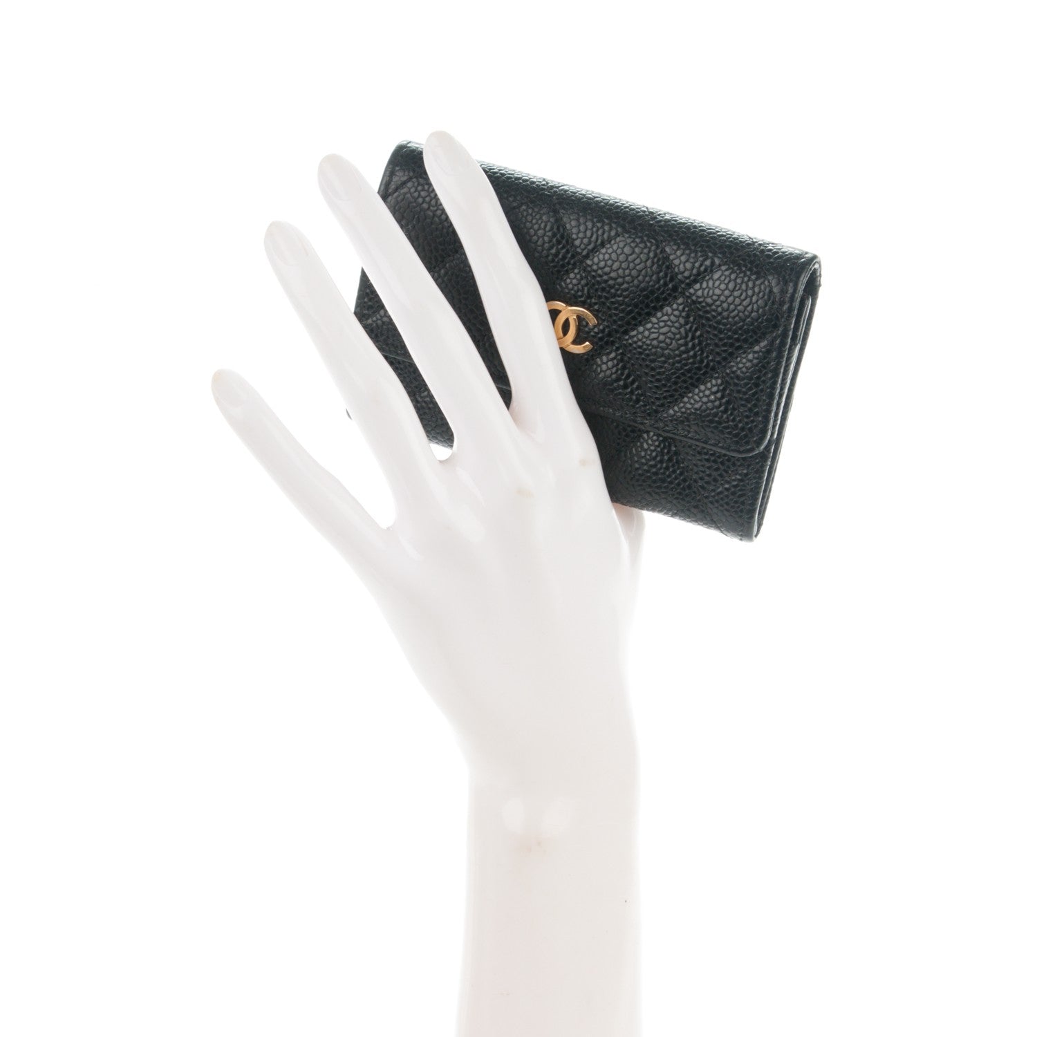 Chanel Caviar Quilted Card Holder Black 2 of 8