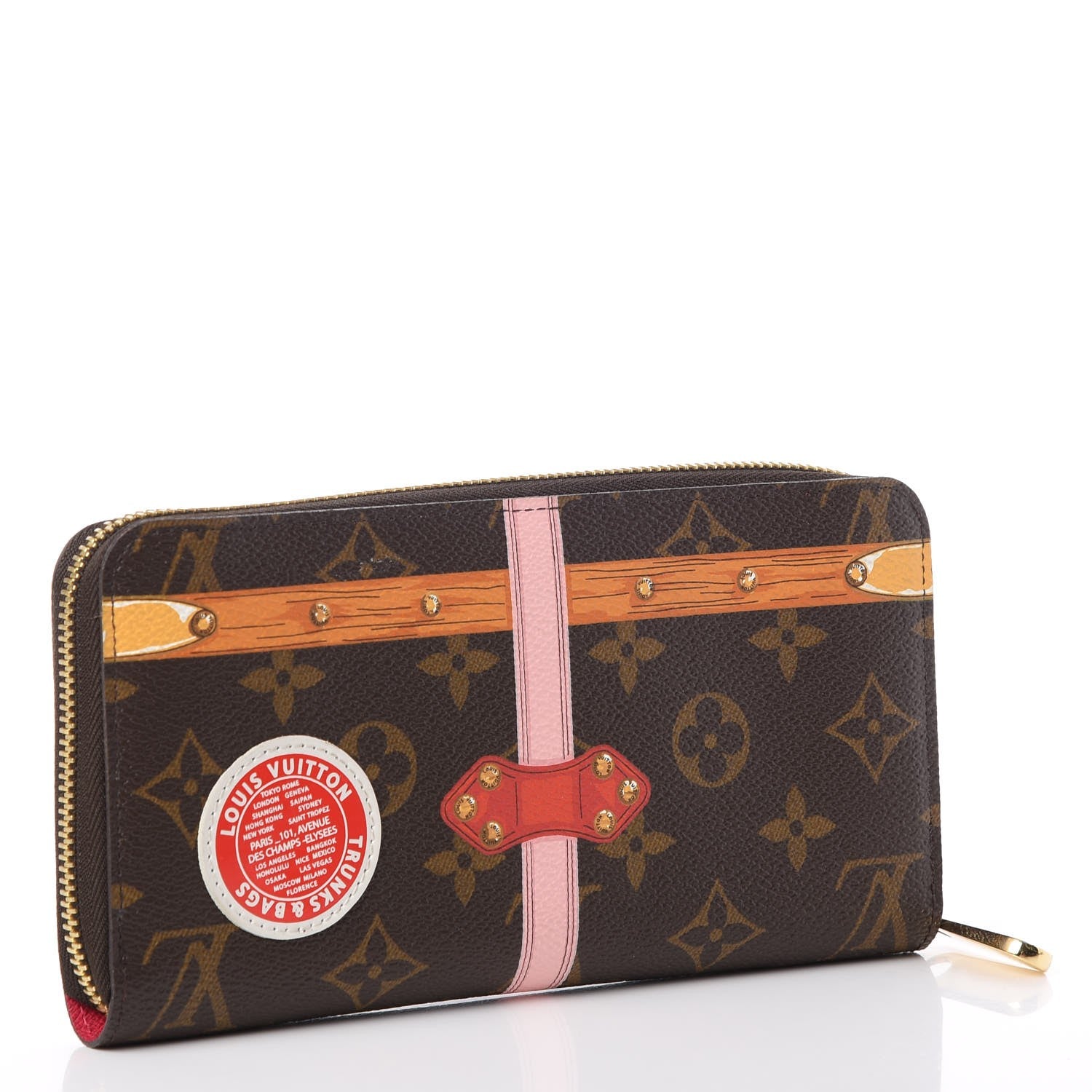 Louis Vuitton Monogram Summer Trunks Zippy Wallet 3 of 9