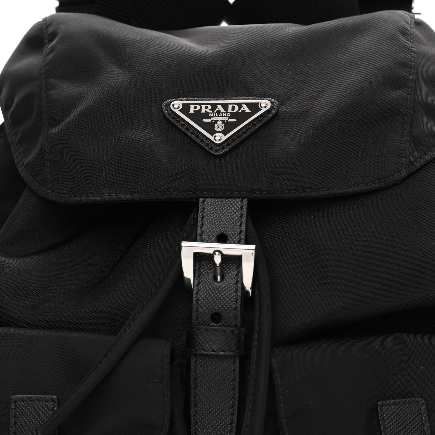 Prada Tessuto Nylon Vela Small Backpack Black 8 of 11