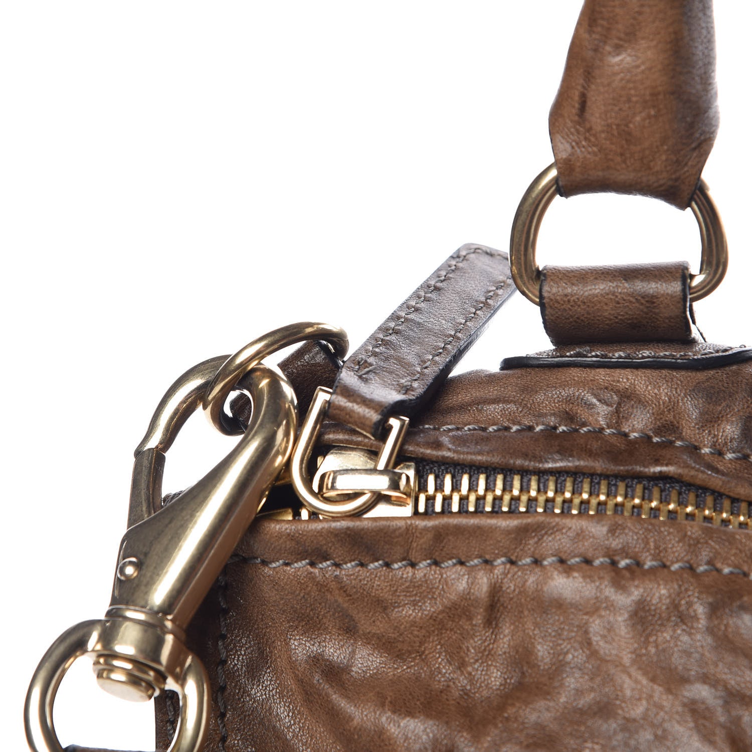 Givenchy Tumbled Sheepskin Medium Pandora Charcoal 14 of 14