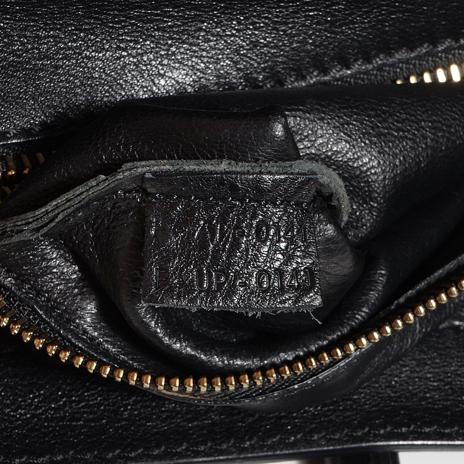 Celine Smooth Calfskin Suede Mini Bi-Color Luggage Black Olive 8 of 10