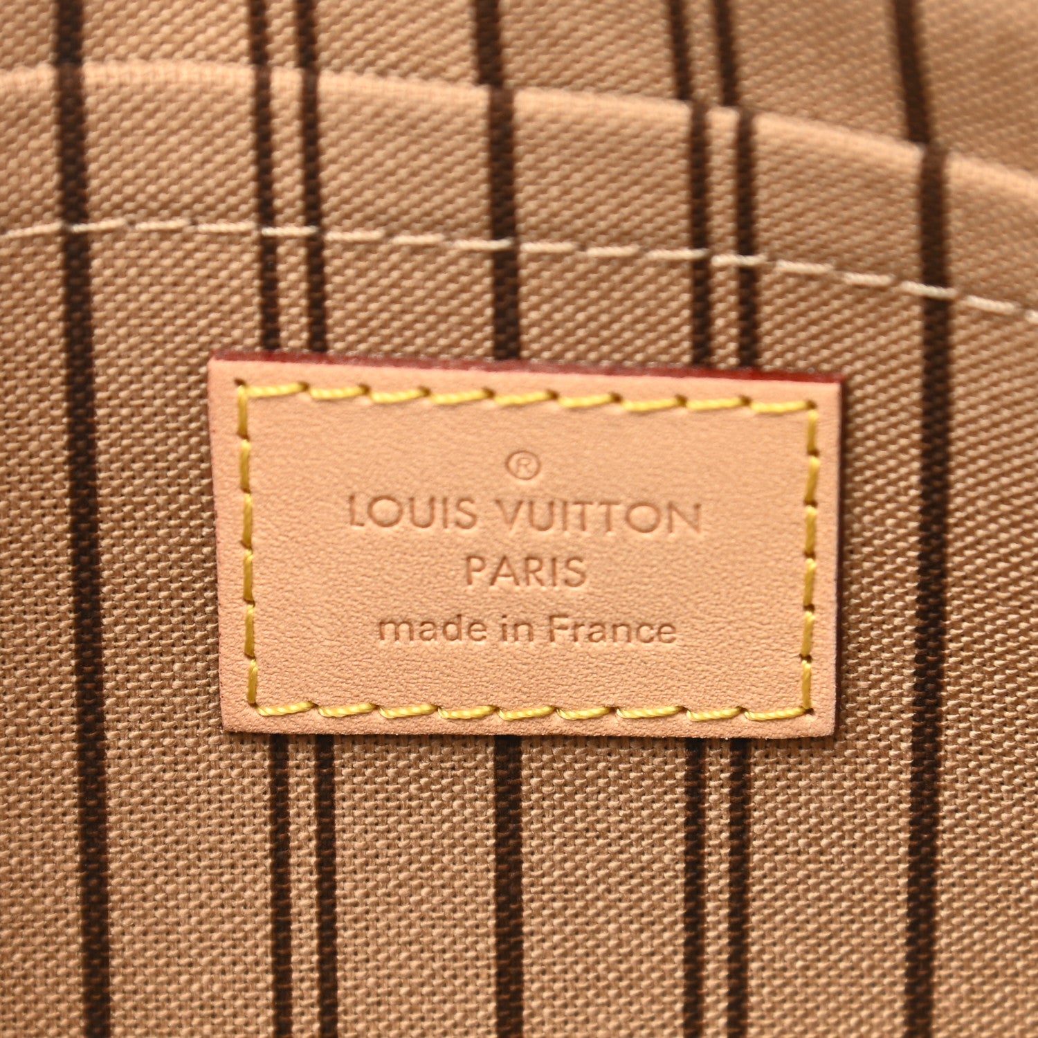 Louis Vuitton Monogram Neverfull MM GM Pochette 6 of 7