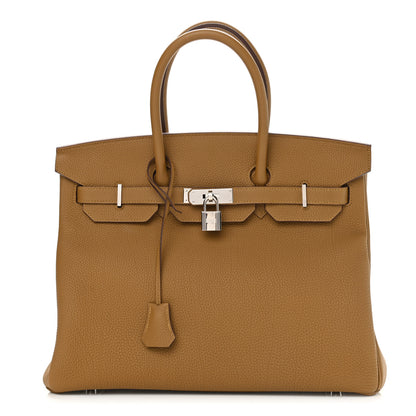 Hermes Togo Birkin 35 Bronze Dore 1 of 10
