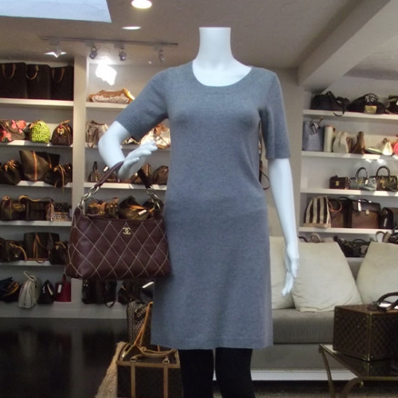 Chanel Leather Quilted Surpique Hobo 2 of 11