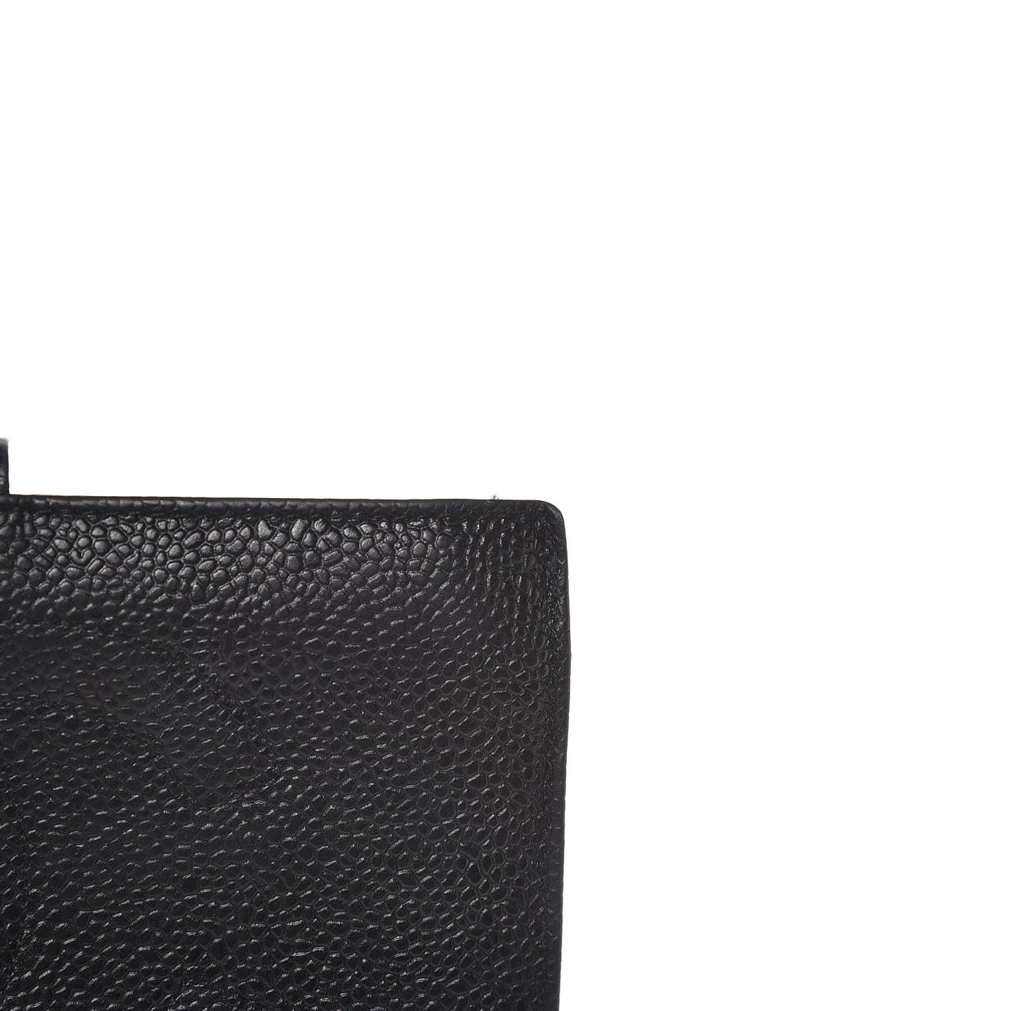 Caviar Timeless CC French Wallet Black