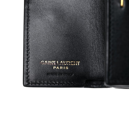 Saint Laurent Smooth Calfskin Monogram Rider Belt Bag Black 9 of 15