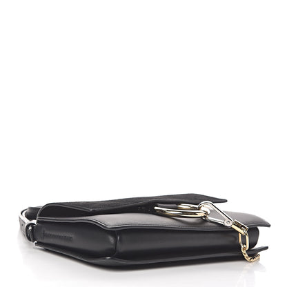 Chloe Suede Calfskin Small Faye Shoulder Bag Black 4 of 11