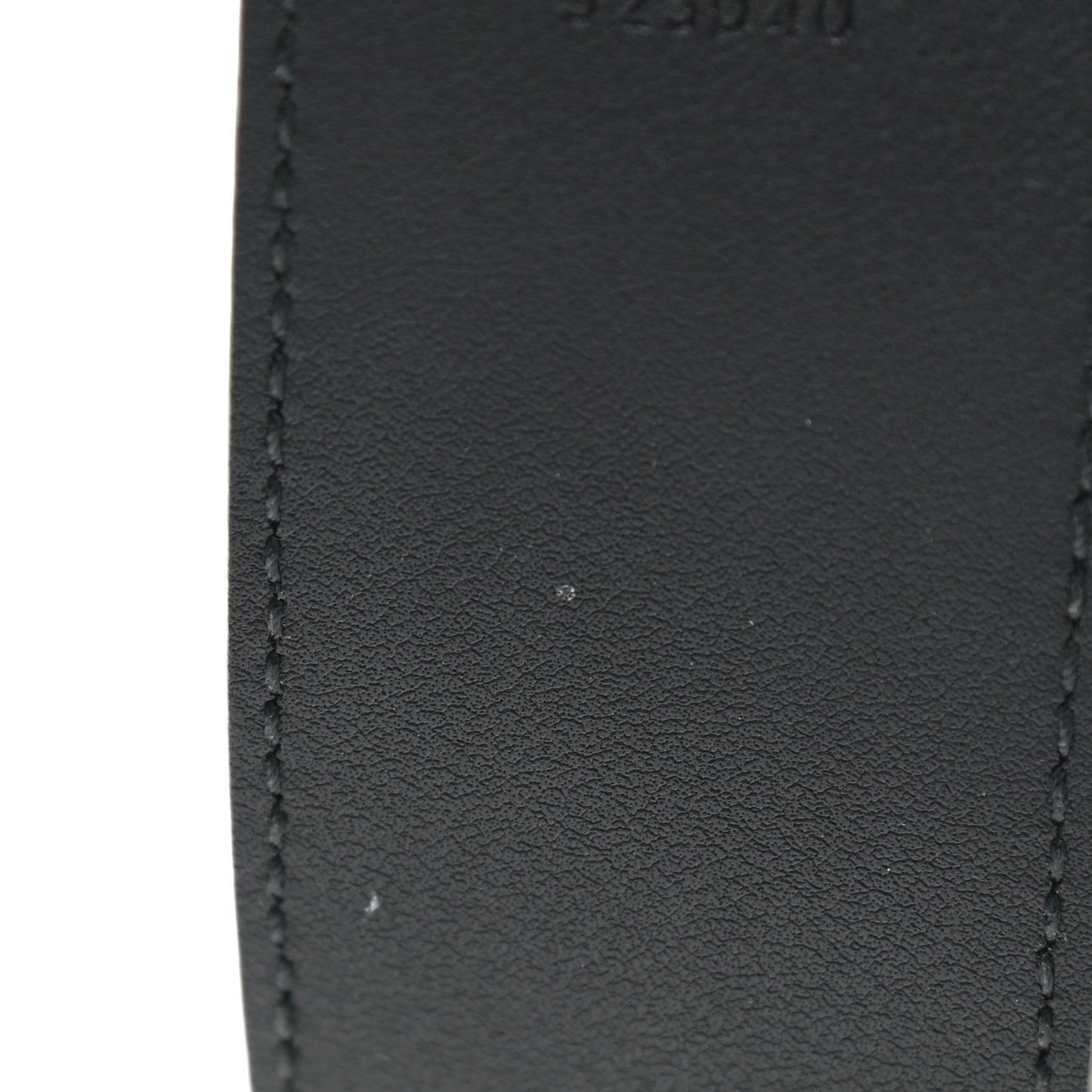Textured Calfskin Double G 40mm Belt 80 32 Black