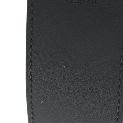Gucci Textured Calfskin Double G 40mm Belt 80 32 Black 6 of 8