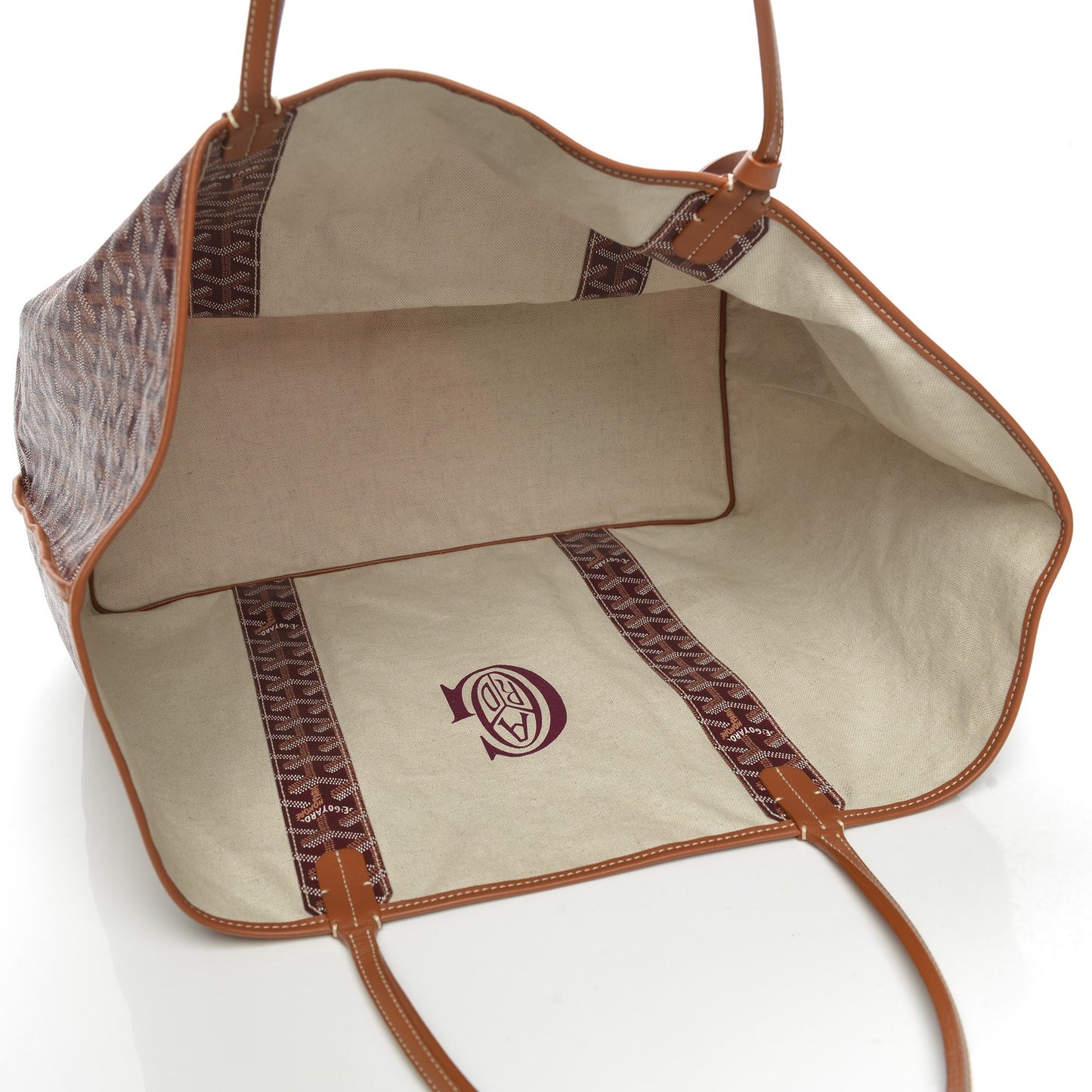 Goyardine Reversible Pertius GM Burgundy