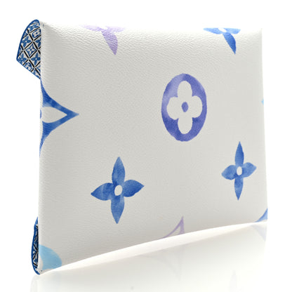 Louis Vuitton Monogram Giant By The Pool Kirigami Pochette Set Blue Rose Beige 4 of 7