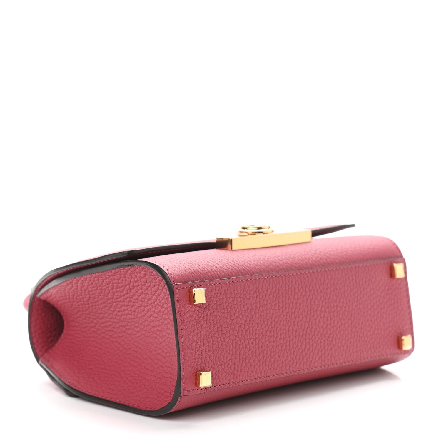 Moynat Taurillon Blush Rejane BB Litchi 4 of 10