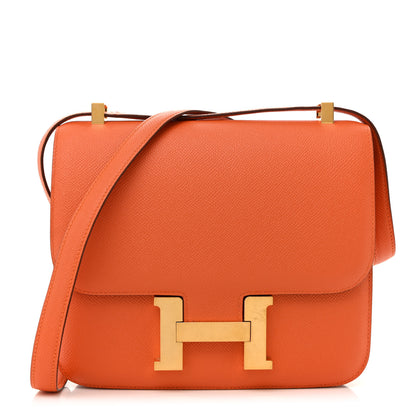 Hermes Epsom Constance 24 Orange 2 of 31