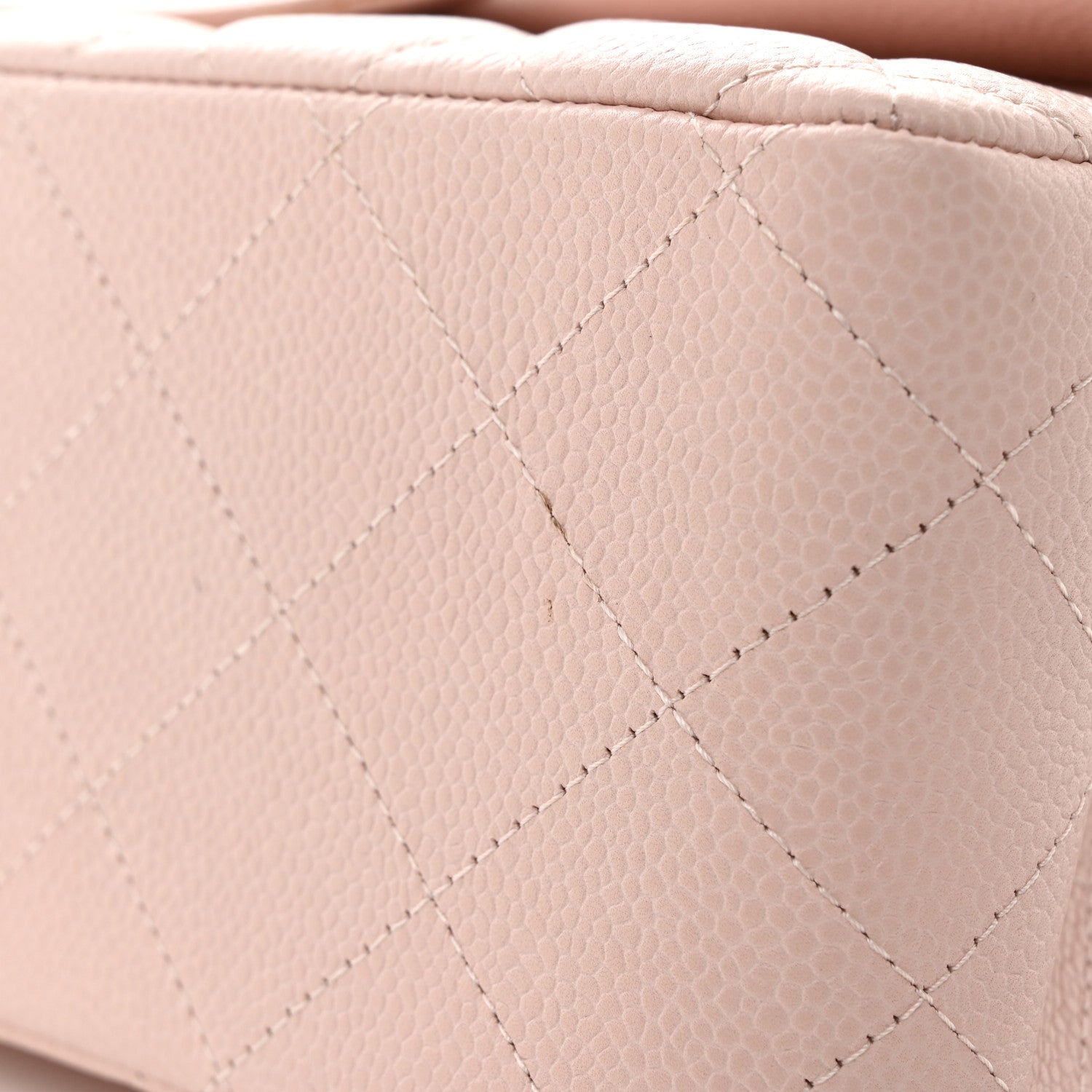 Chanel Caviar Quilted Jumbo Double Flap Light Pink 11 of 11