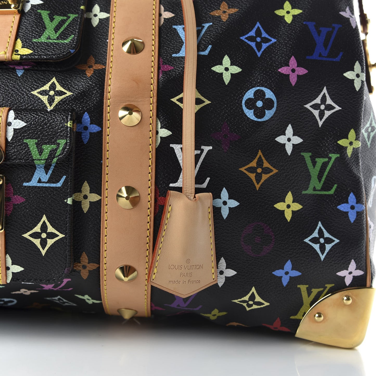 Monogram Multicolor Keepall 45 Black
