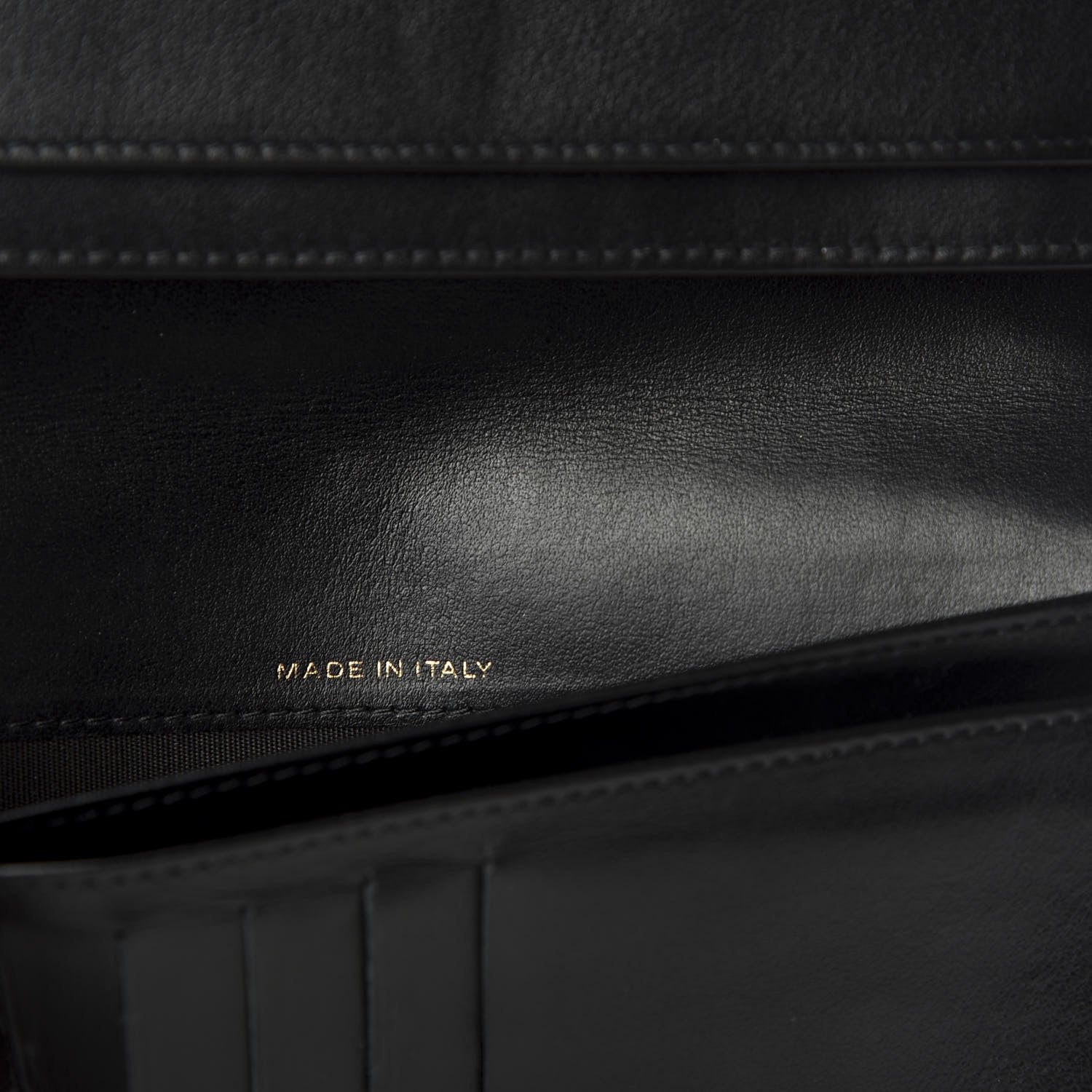 Chanel Caviar Quilted Boy Yen Wallet Black 7 of 9