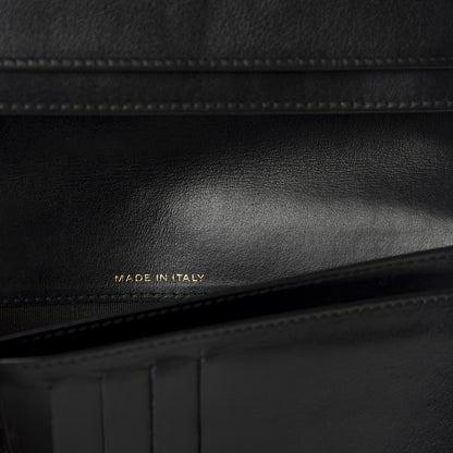 Chanel Caviar Quilted Boy Yen Wallet Black 7 of 9