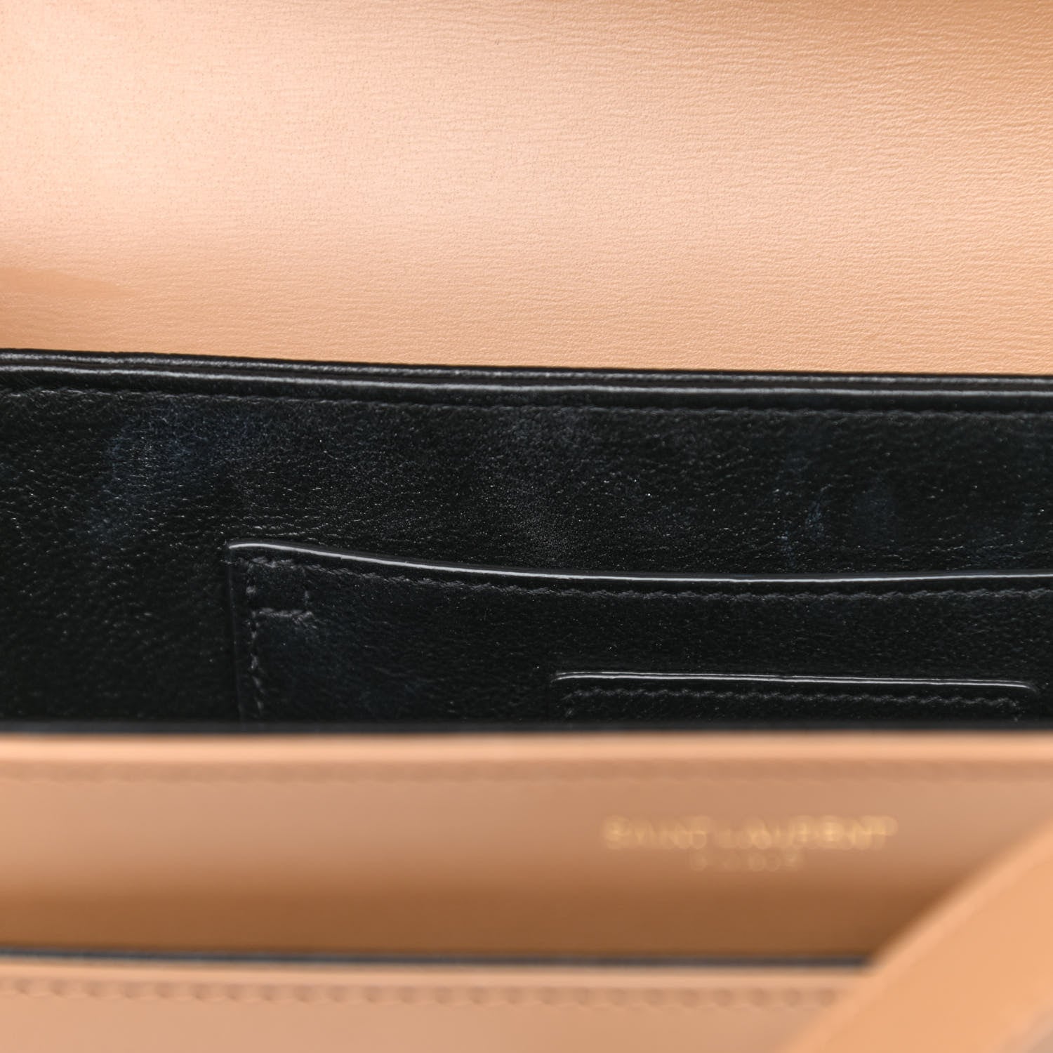 Saint Laurent Box Calfskin Monogram Medium Solferino Satchel Natural Tan 10 of 10