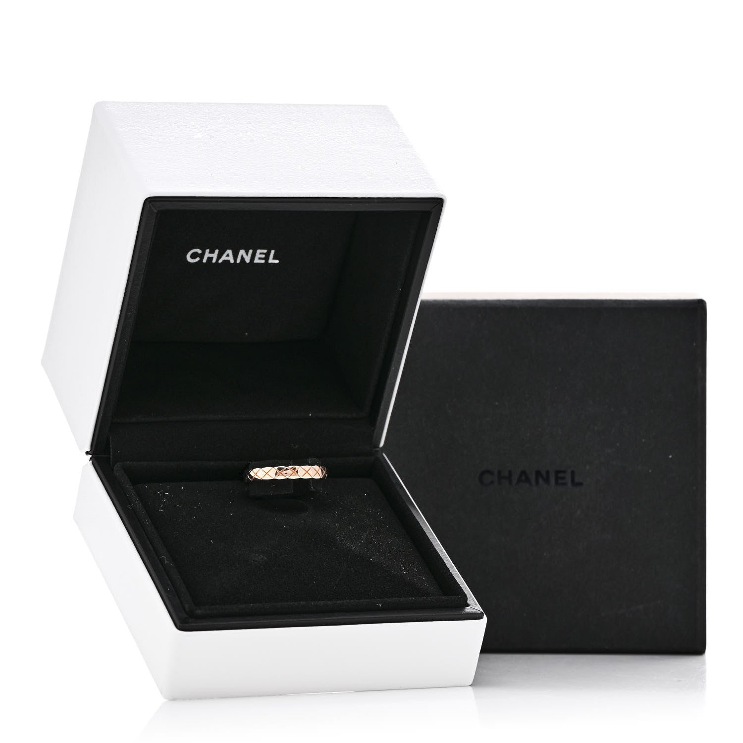 Chanel 18K Beige Gold Mini Coco Crush Ring 54 6.75 5 of 5
