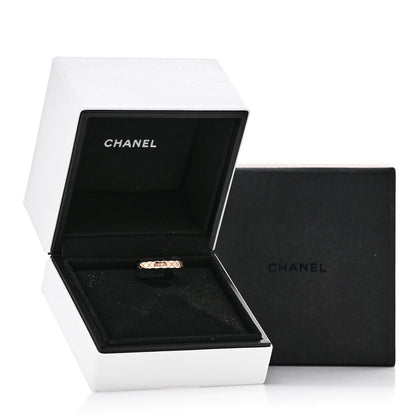 Chanel 18K Beige Gold Mini Coco Crush Ring 54 6.75 5 of 5