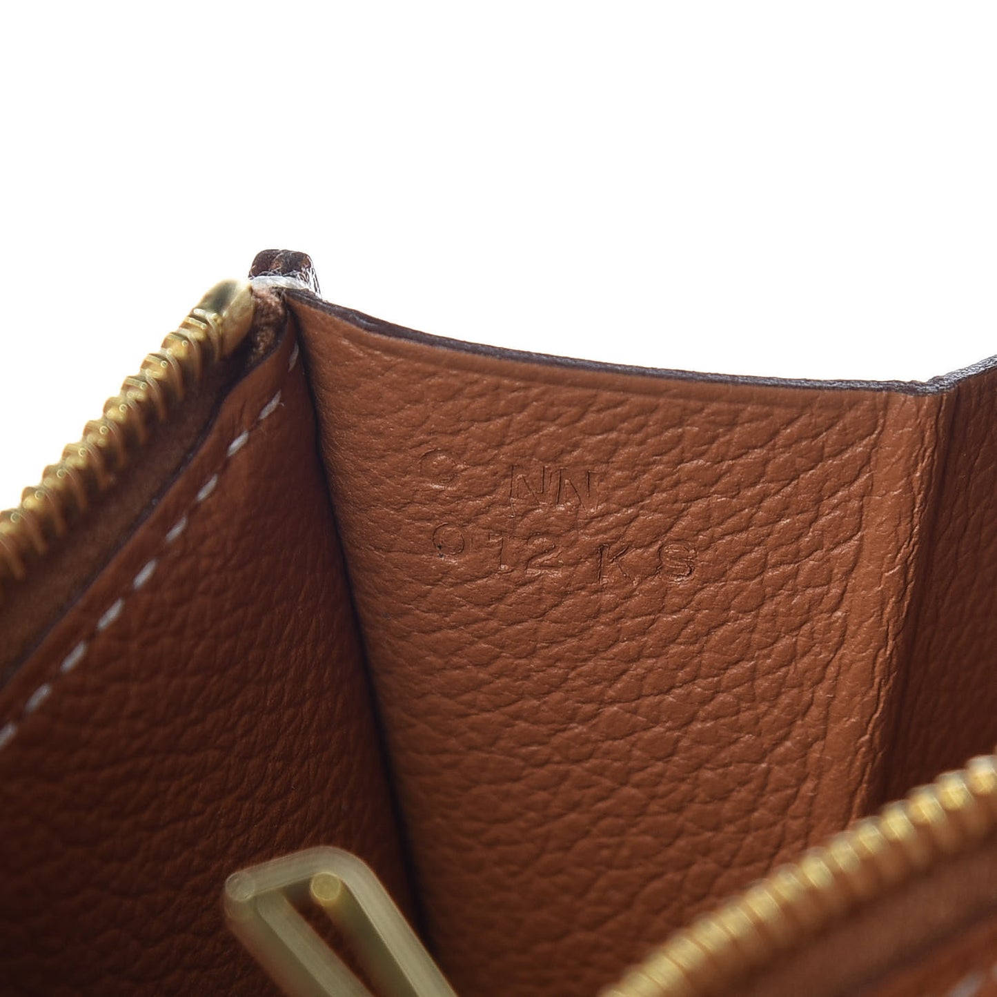 Evercolor Constance Short Wallet Gold