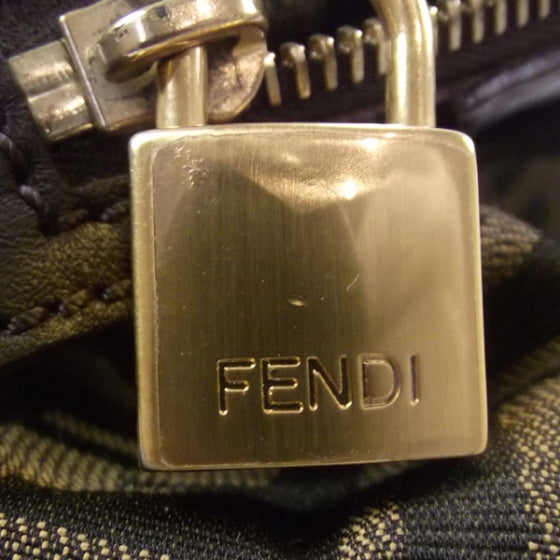 Fendi Zucca Buckle Satchel 13 of 15
