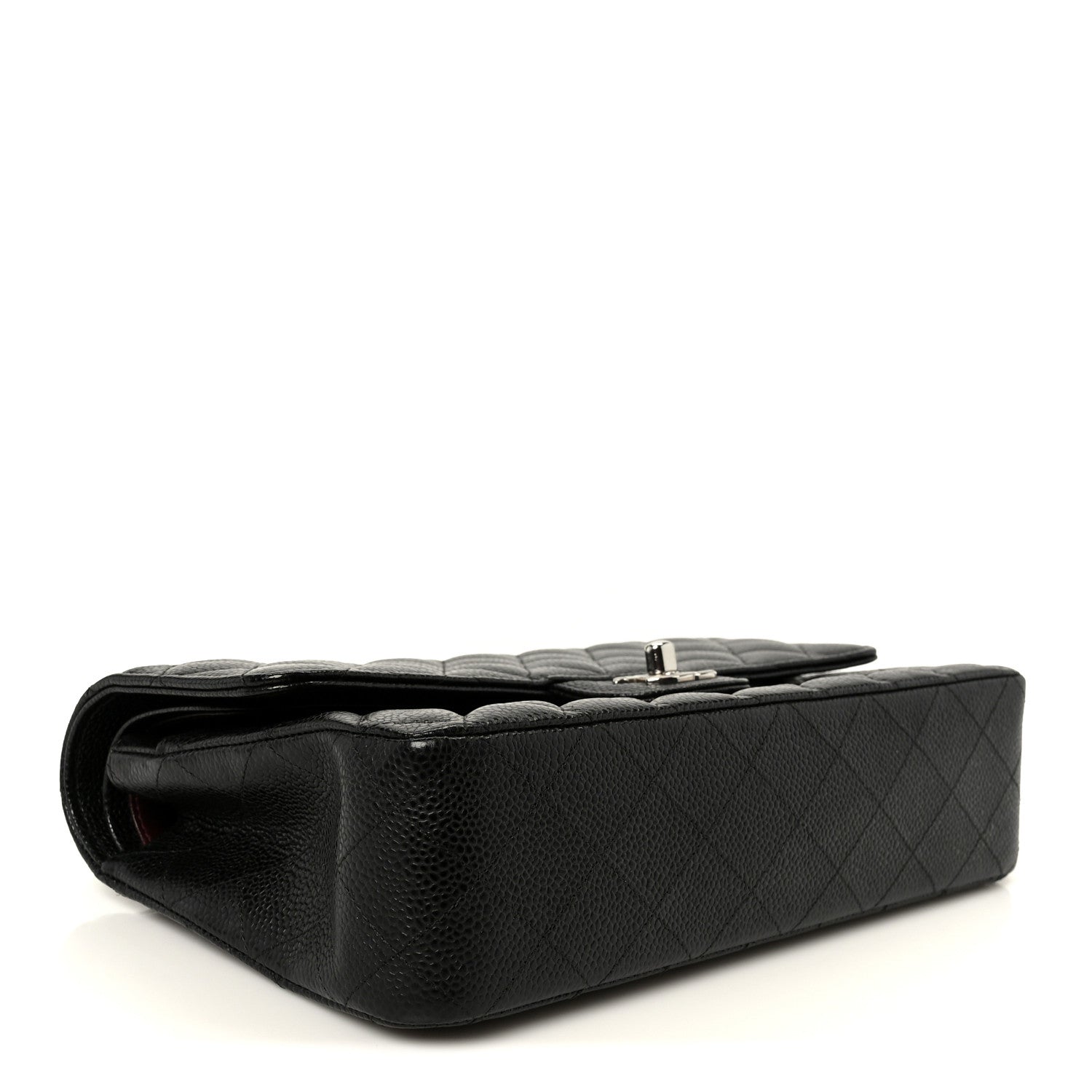 Chanel Caviar Quilted Medium Double Flap Black 4 of 10