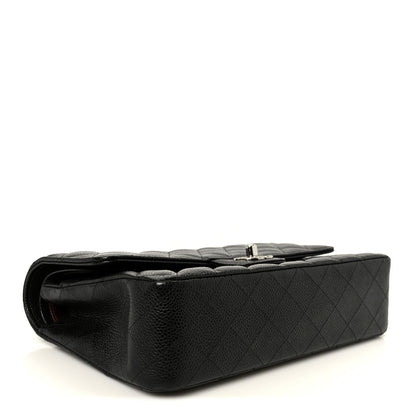 Chanel Caviar Quilted Medium Double Flap Black 4 of 10