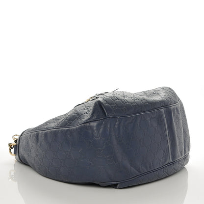 Gucci Guccissima Medium Emily Hobo Blue 4 of 9