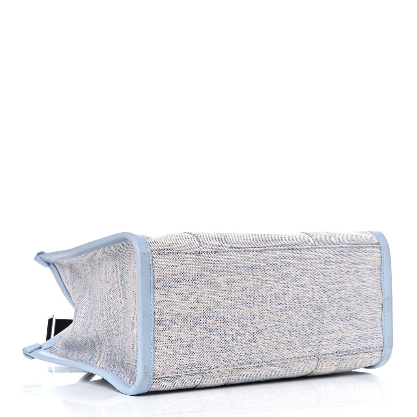 Canvas Small Summer Tote Bag Blue