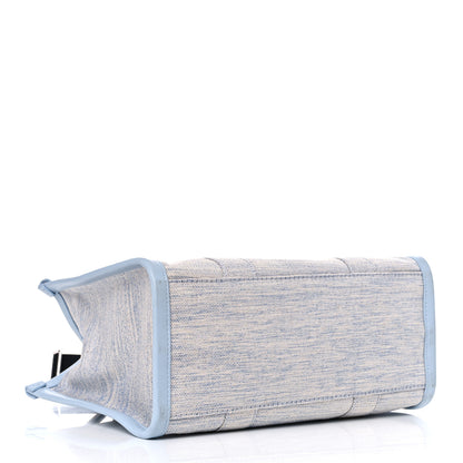 Marc Jacobs Canvas Small Summer Tote Bag Blue 4 of 18