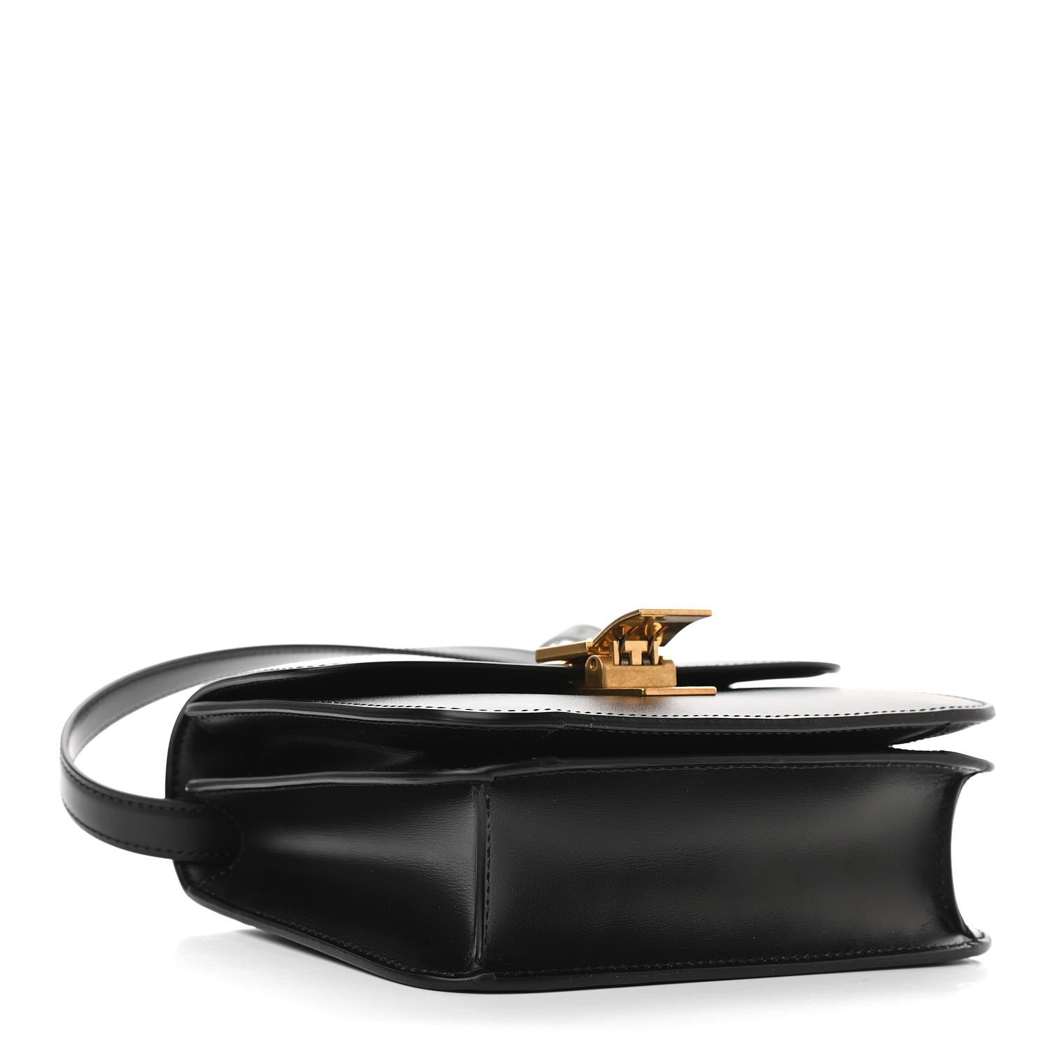 Celine Box Calfskin Teen Classic Box Flap Bag Black 4 of 11
