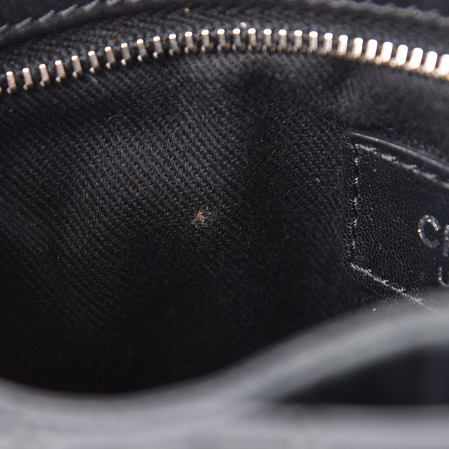 Chanel Lambskin Quilted Crossbody Bag Black 12 of 12