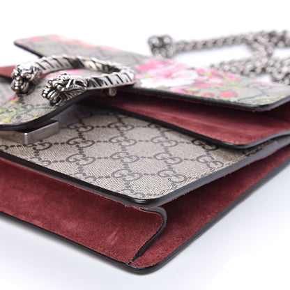 Gucci GG Supreme Monogram Blooms Mini Dionysus Shoulder Bag Beige Multicolor Dry Rose 9 of 14