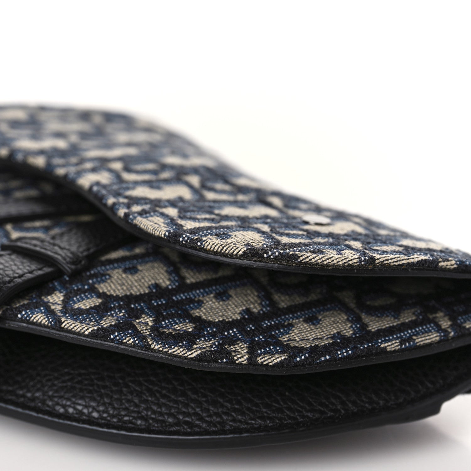 Christian Dior HOMME Oblique Saddle Belt Bag Blue 8 of 8