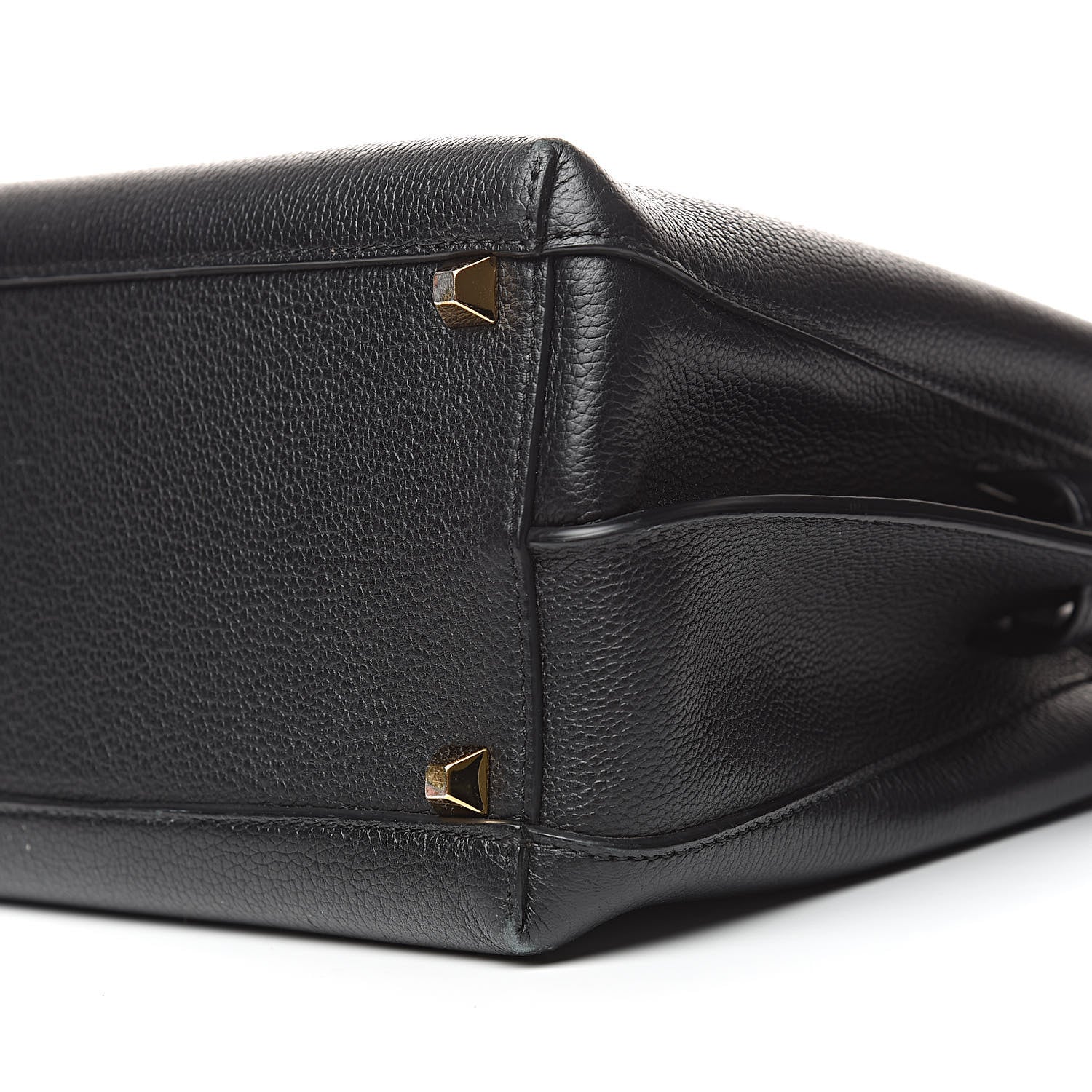 MCM Grained Calfskin Medium Milla Tote Black 11 of 11