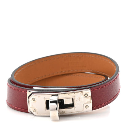 Hermes Swift Kelly Double Tour Bracelet S Rouge H 1 of 5